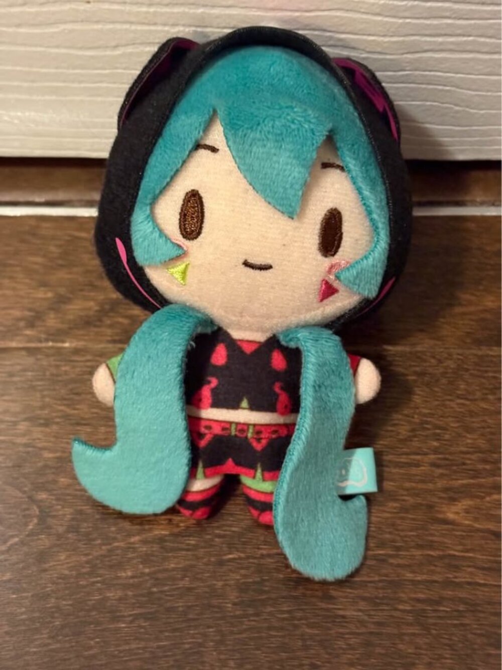 SEGA fuwapuchi Mini Miku plushie